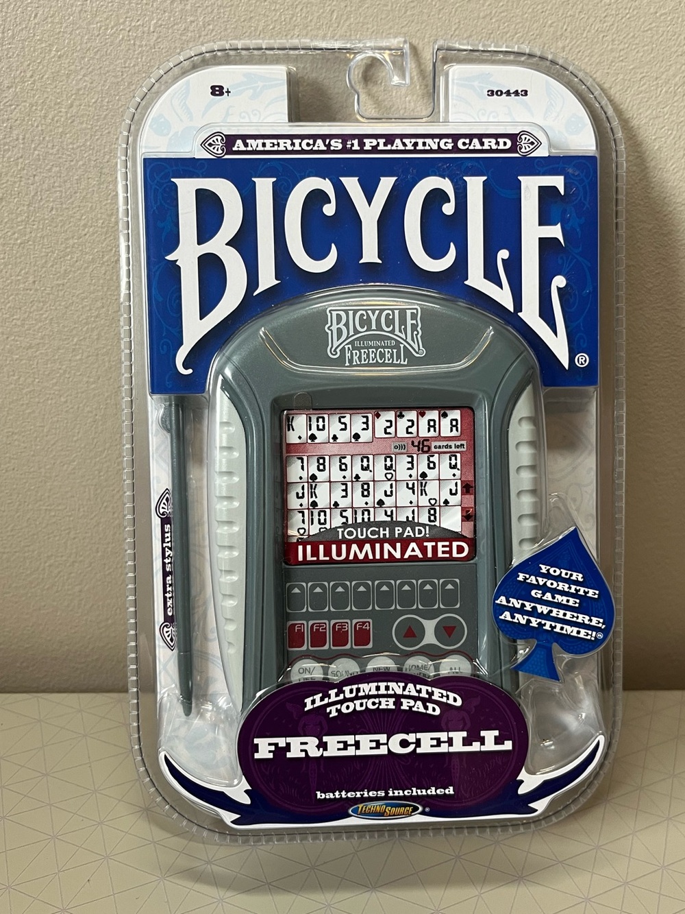 Bicycle Illuminated Freecell Touch Pad